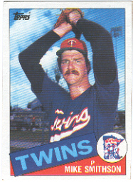 1985 Topps Baseball Cards      483     Mike Smithson